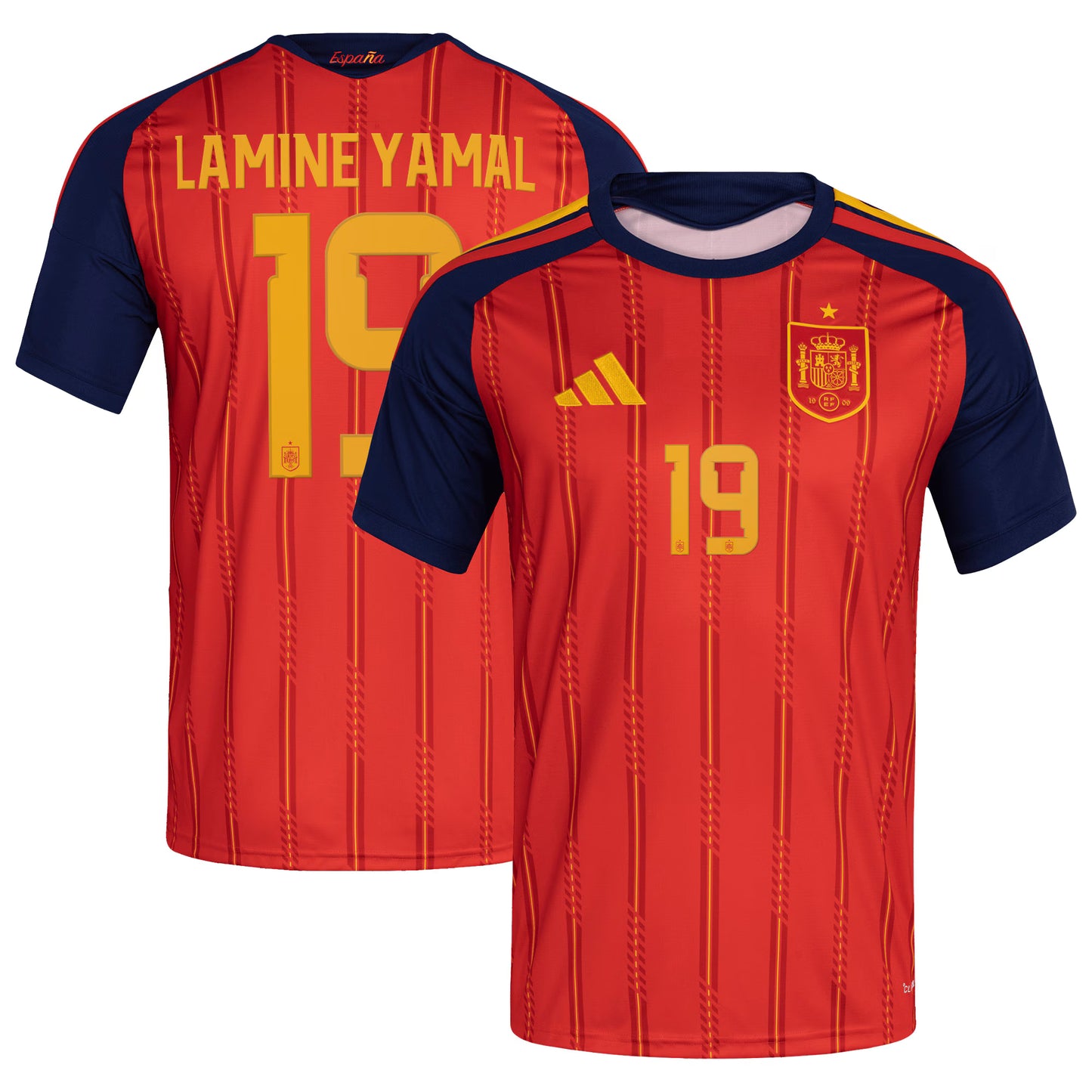 Lamine Yamal Spain National Team 2026 Home Replica Jersey - Red