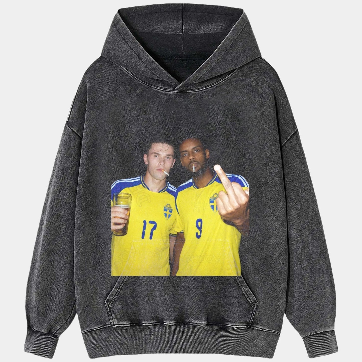 Sweden Football Style Tee 2.9