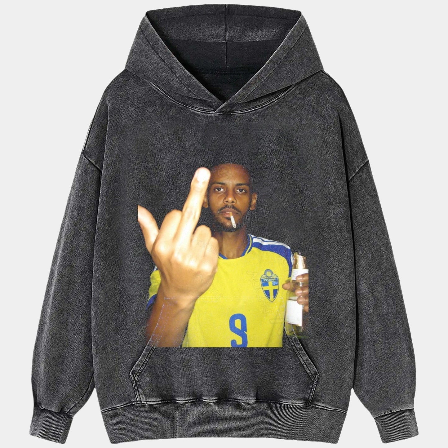 Sweden Football Style Tee 2