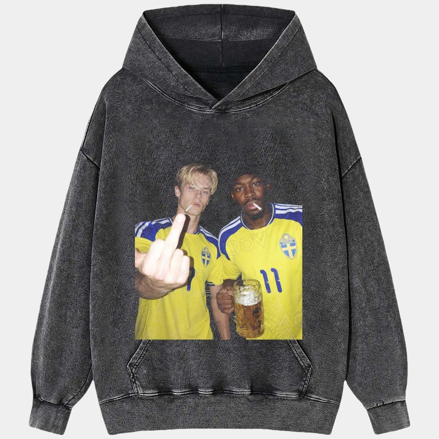 Sweden Football Style Tee 3.2