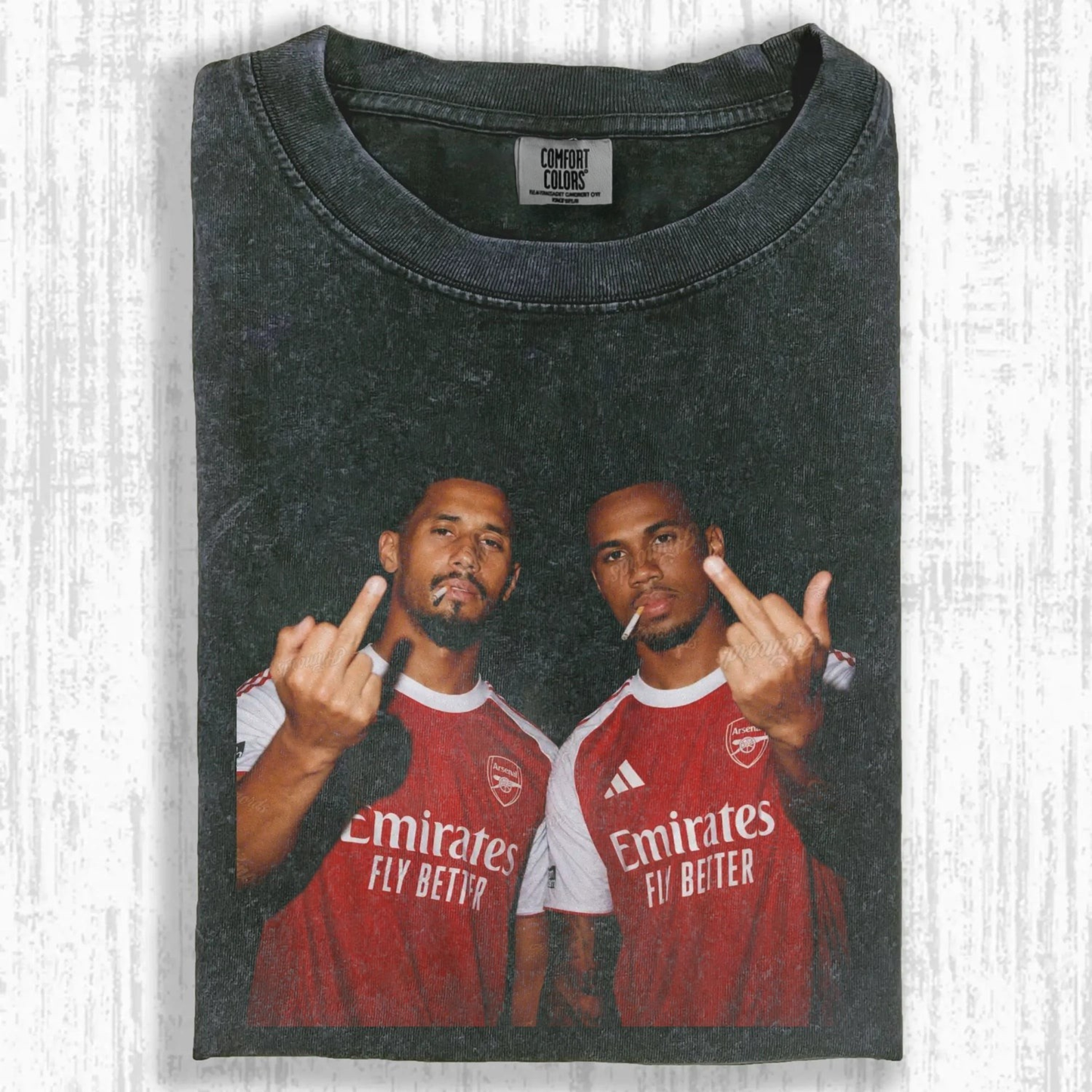 William Saliba & Gabriel Magalhães Arsenal Tee