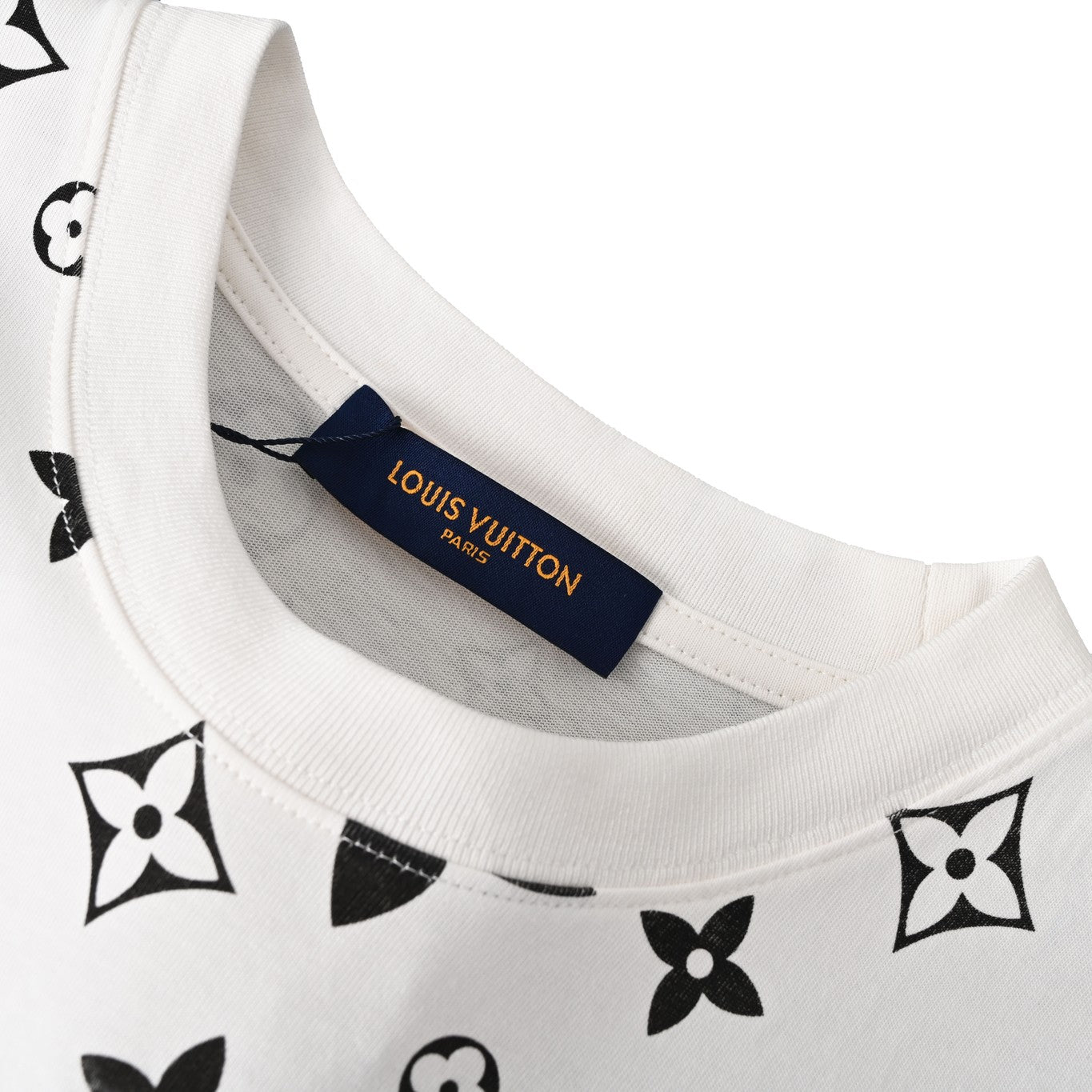 Three-flower full print short-sleeved T-shirt