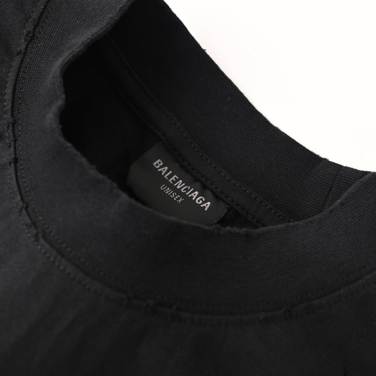 Front and back press drill short sleeve T-shirt