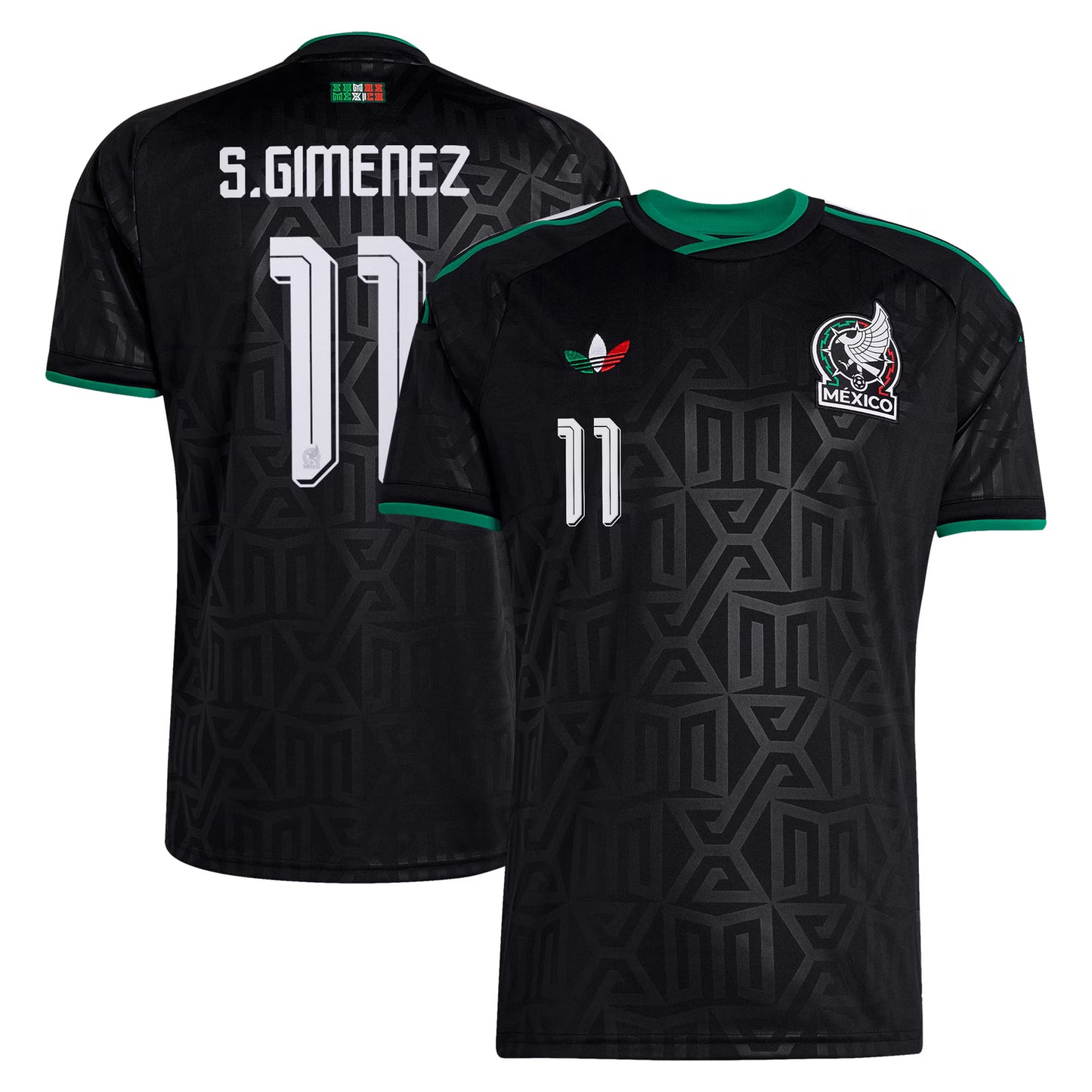 Santiago Gimenez Mexico National Team 2026 Third Replica Jersey - Black