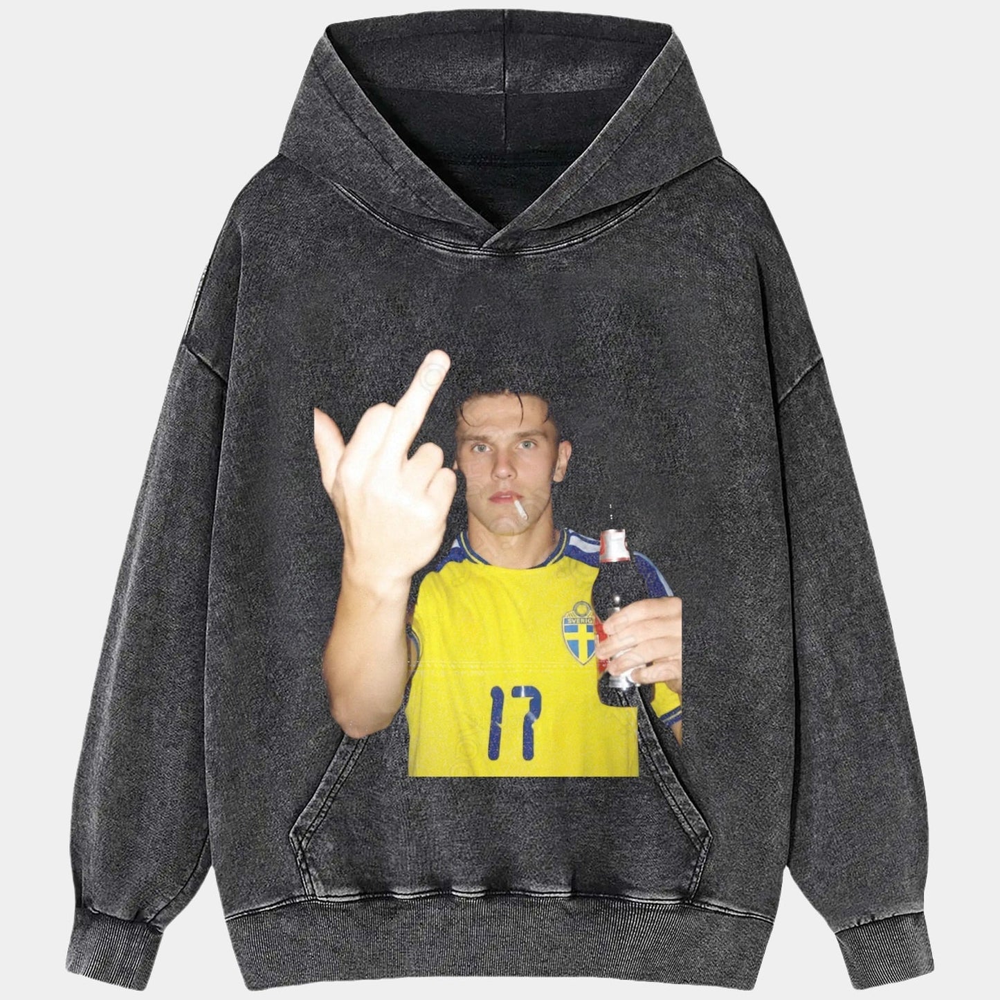 Sweden Football Style Tee 10