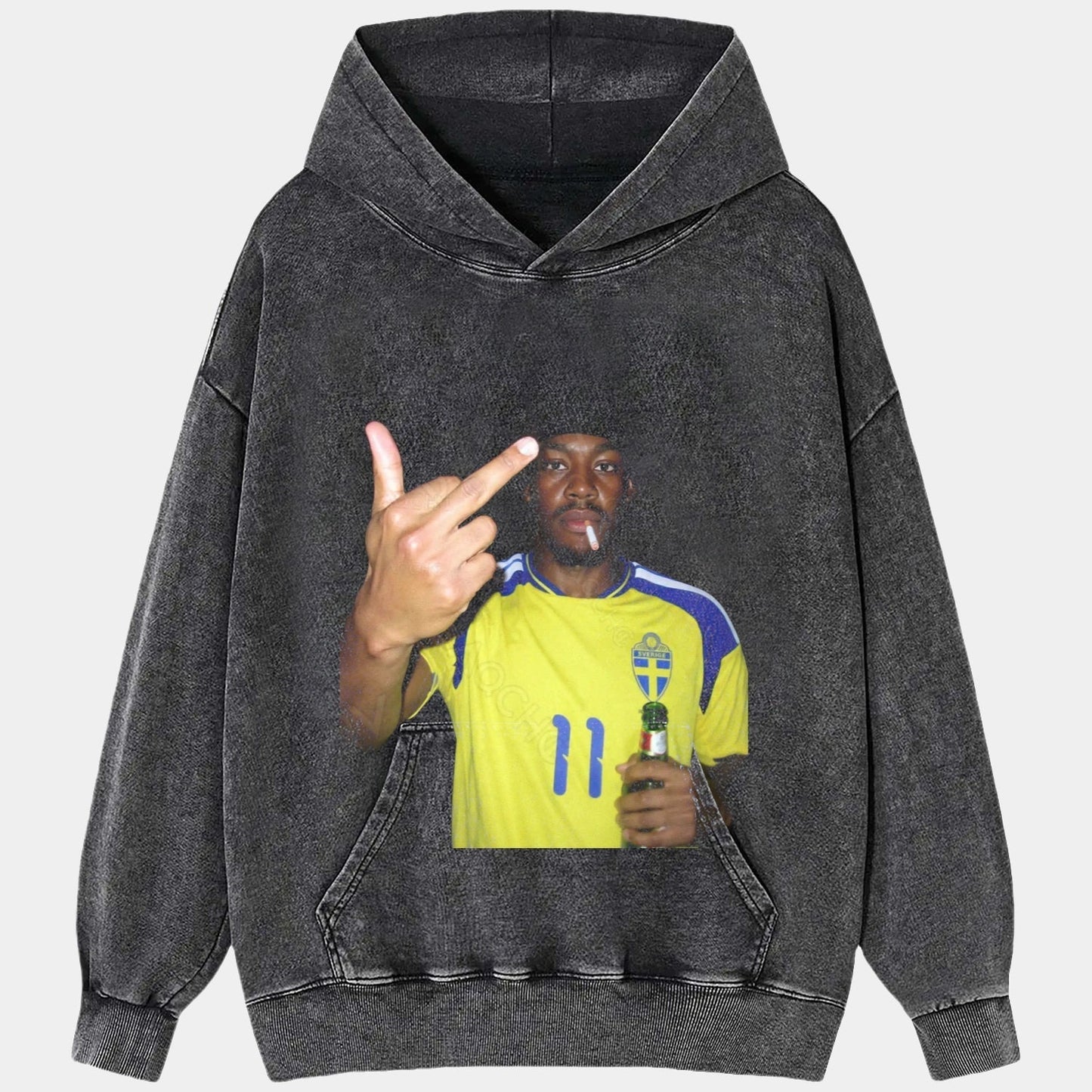 Sweden Football Style Tee 7