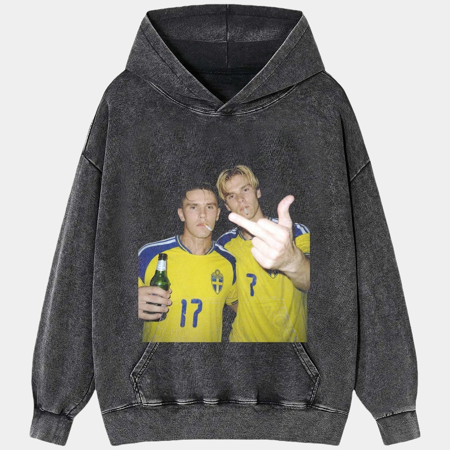 Sweden Football Style Tee 3.4