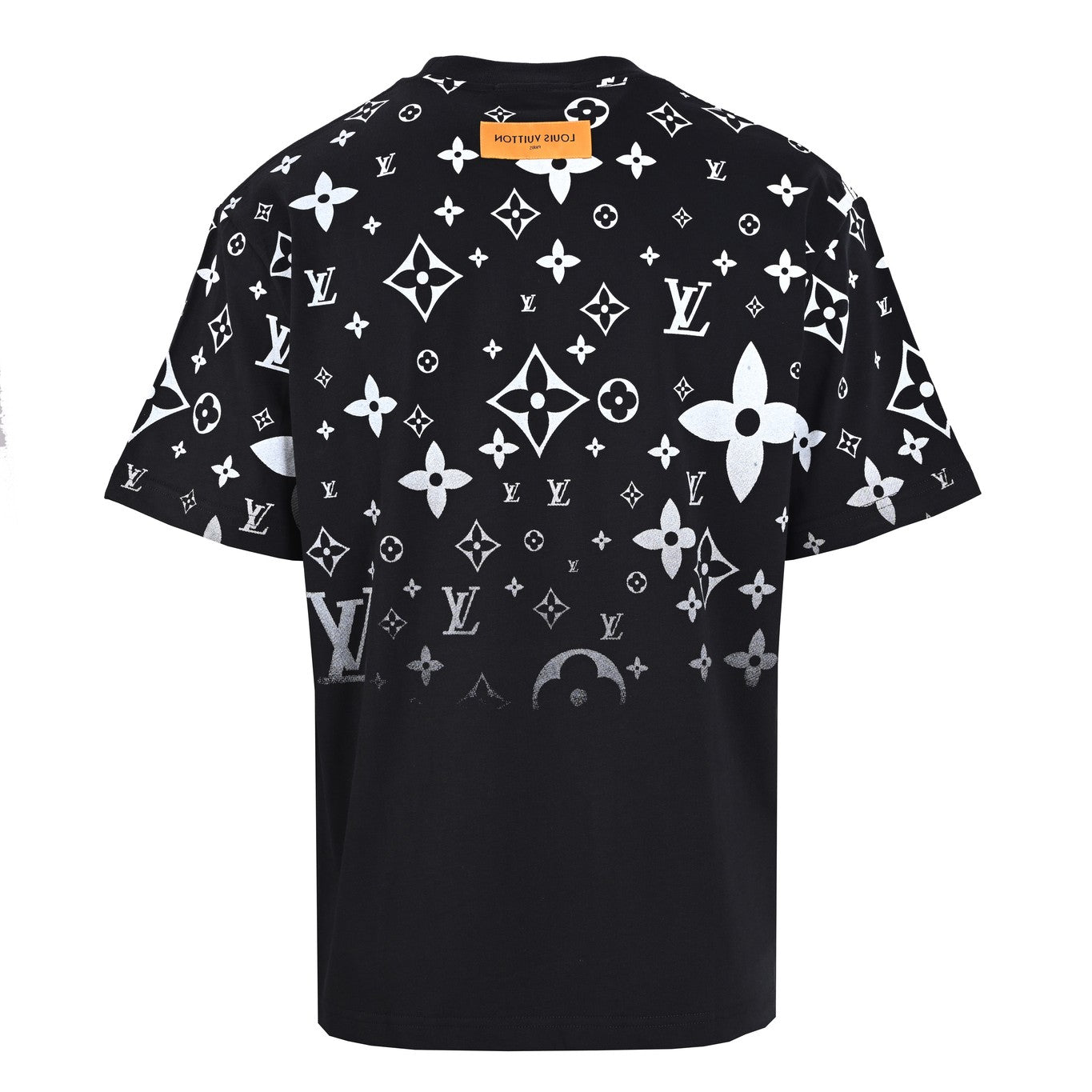 Three-flower full print short-sleeved T-shirt