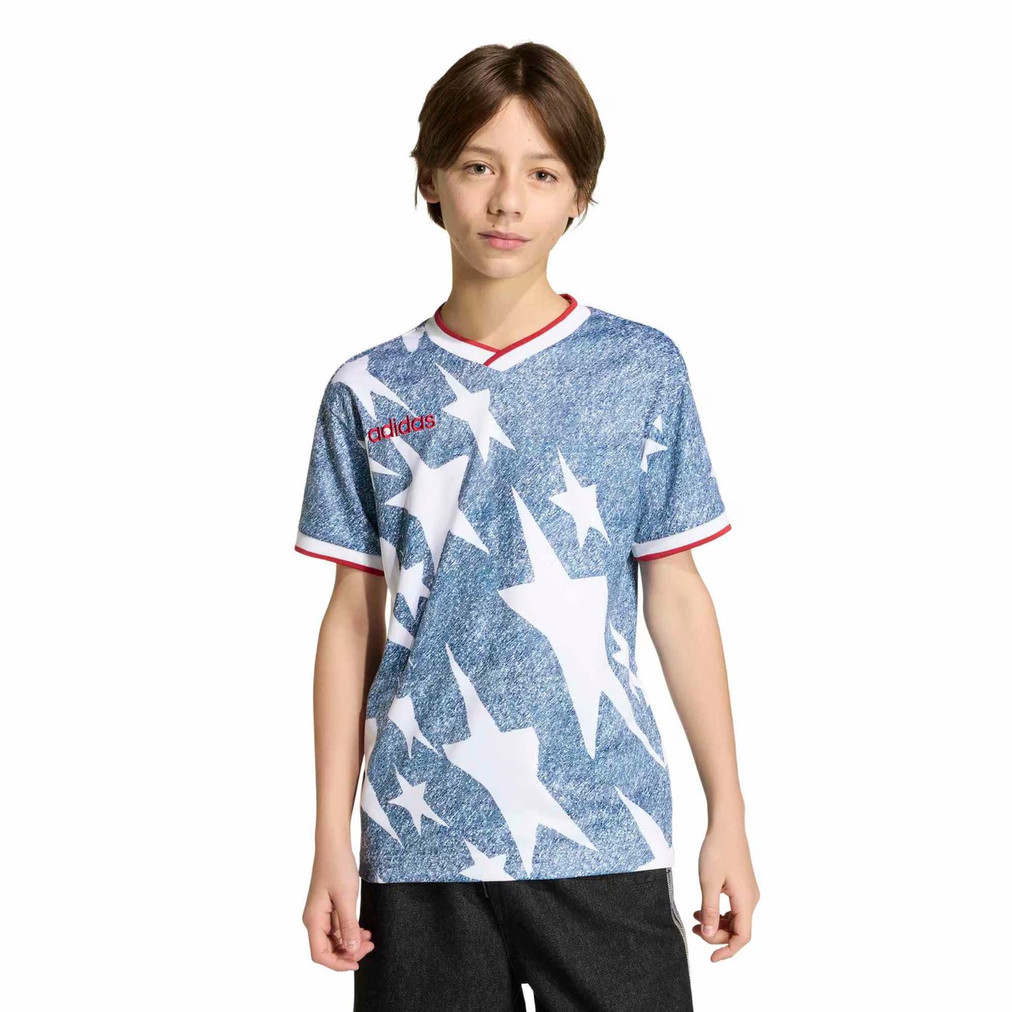 Youth USA 1994 Denim Graphic Fashion Jersey - Blue