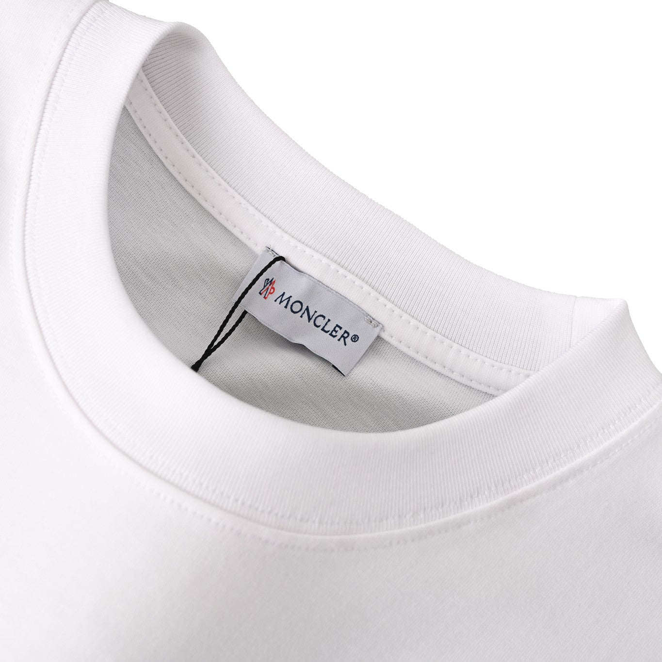 Chest glue logo printed short-sleeved T-shirt