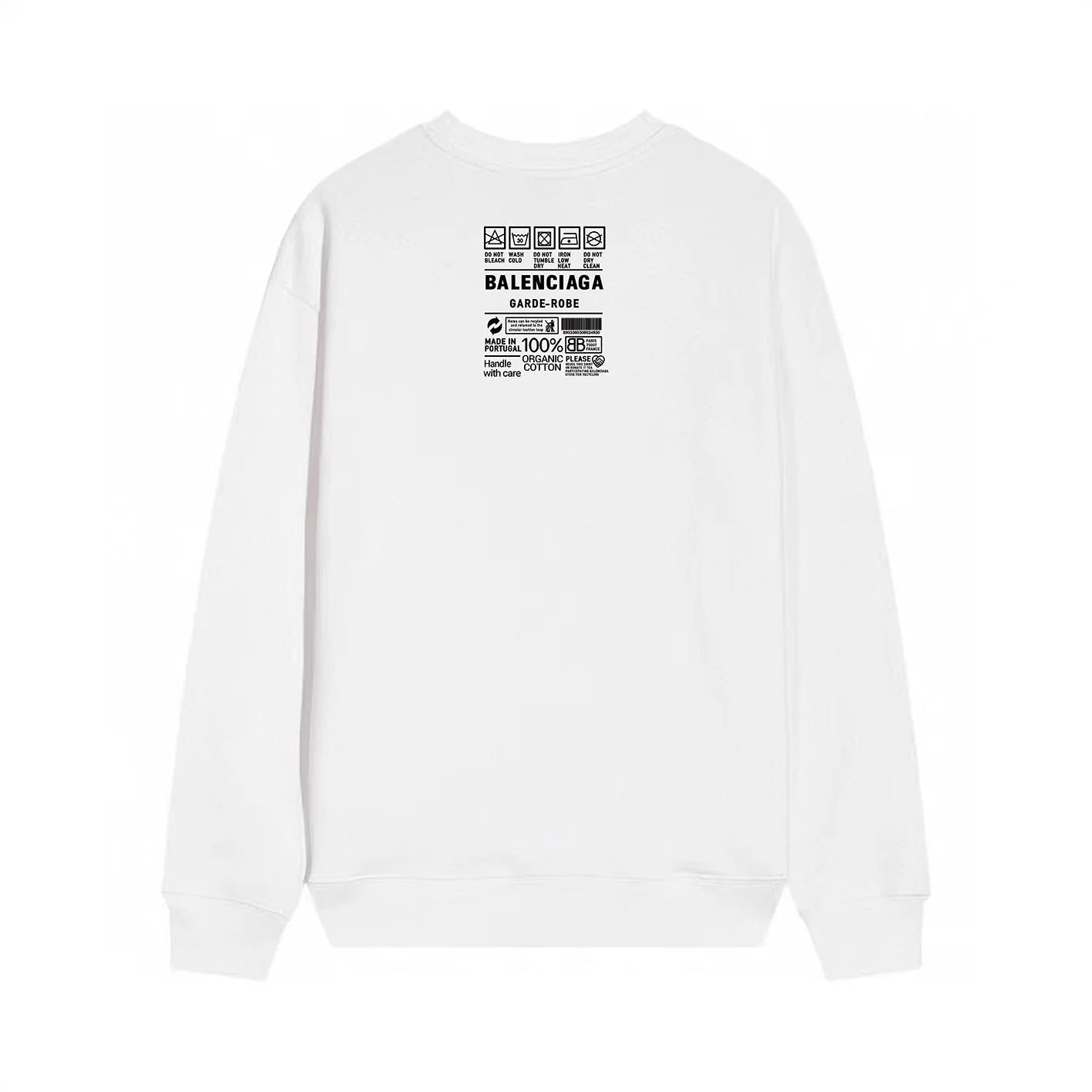 CARE LABEL printed sweatshirt