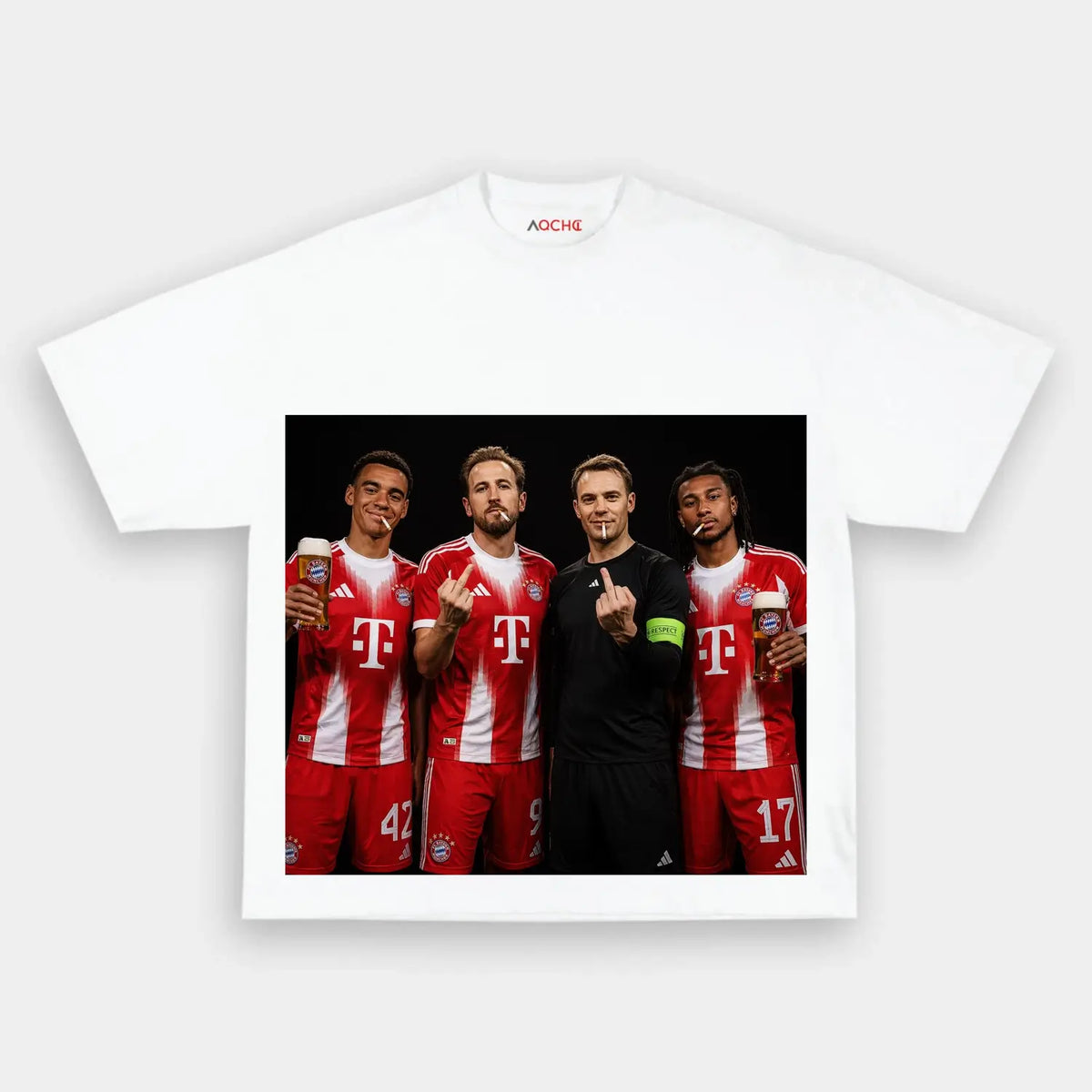 Harry Kane & Manuel Neuer & Michael Olise & Jamal Musiala Tee 2.0