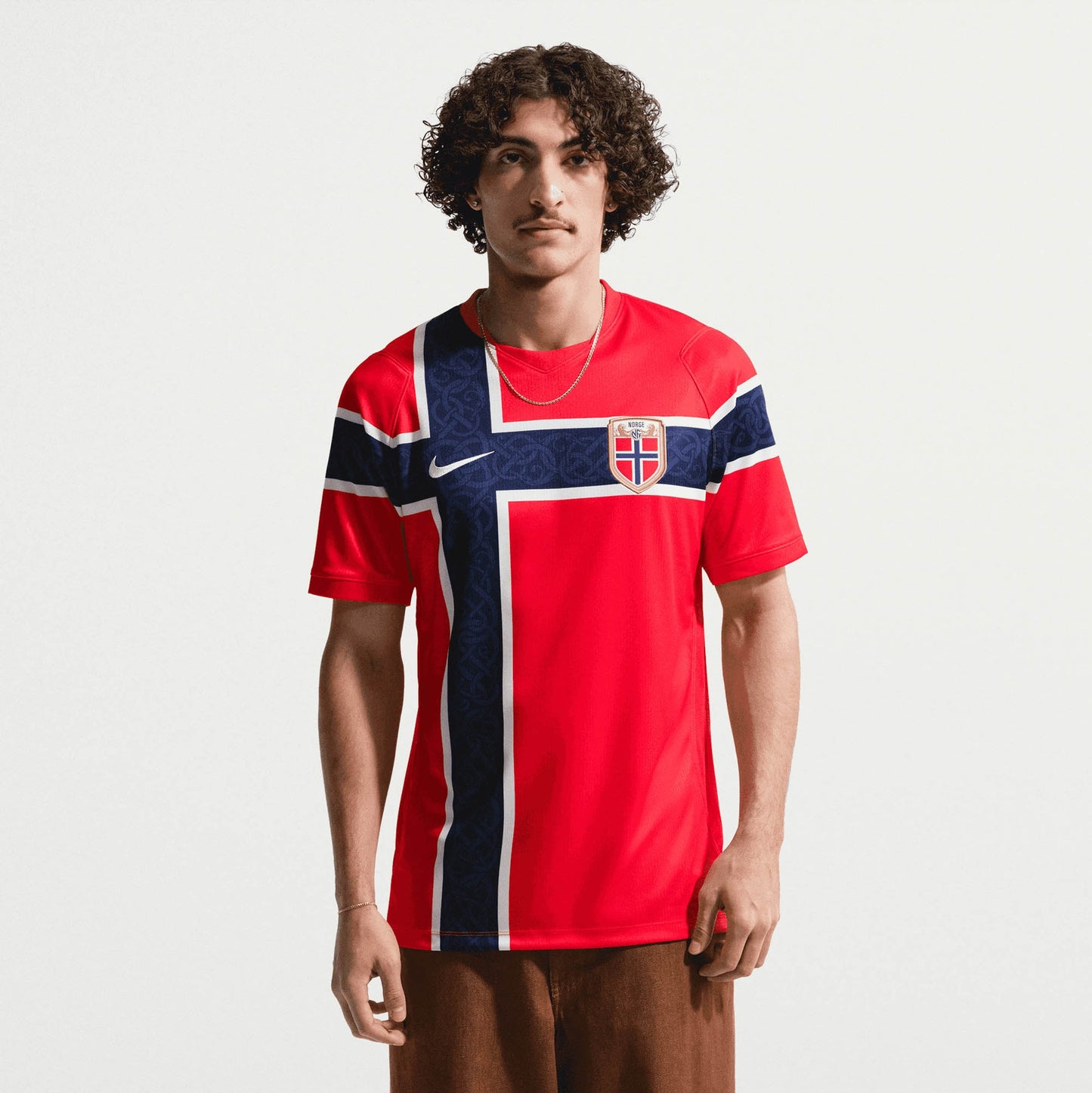 Norway National Team 2026 Home Stadium Replica Jersey - Red