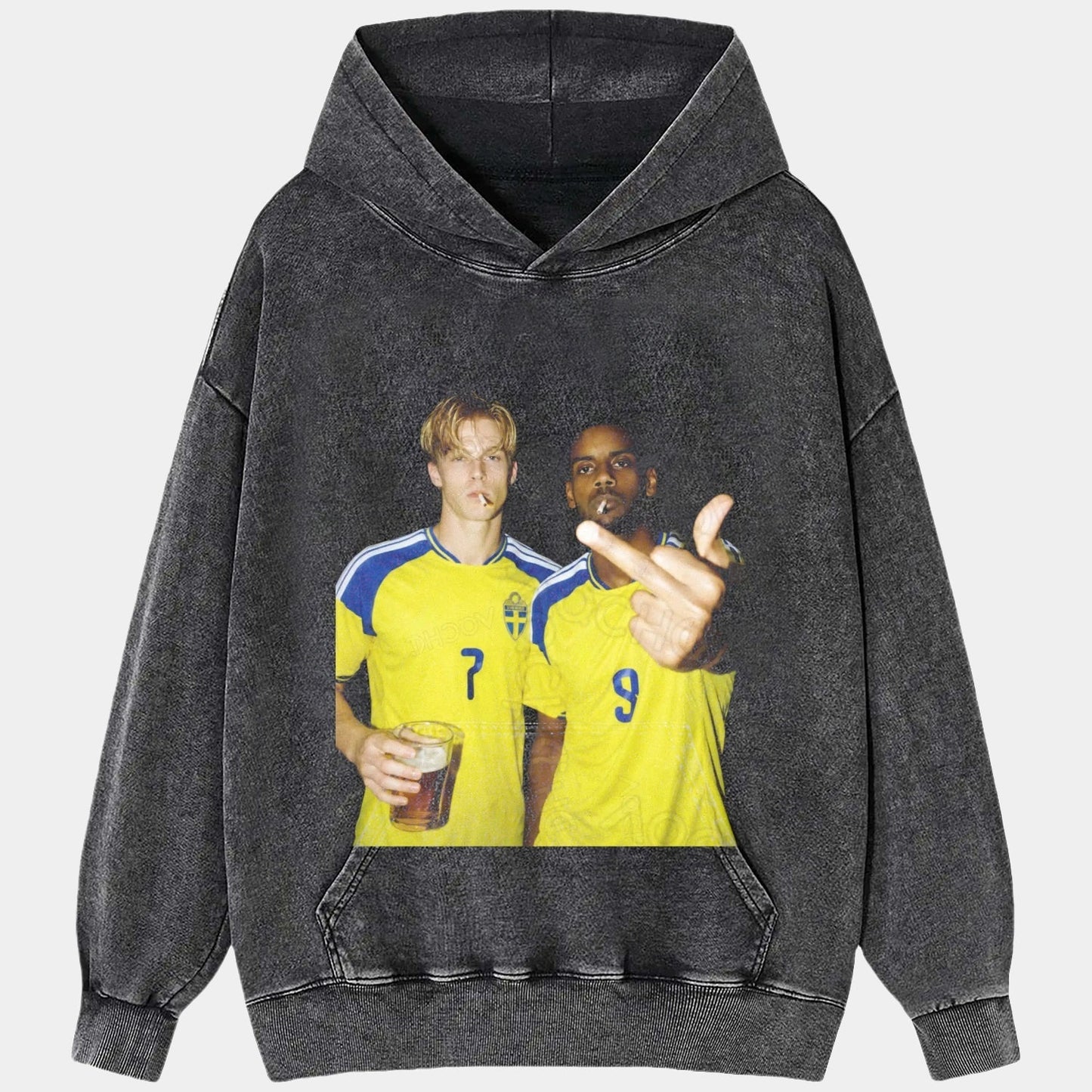 Sweden Football Style Tee 2.4