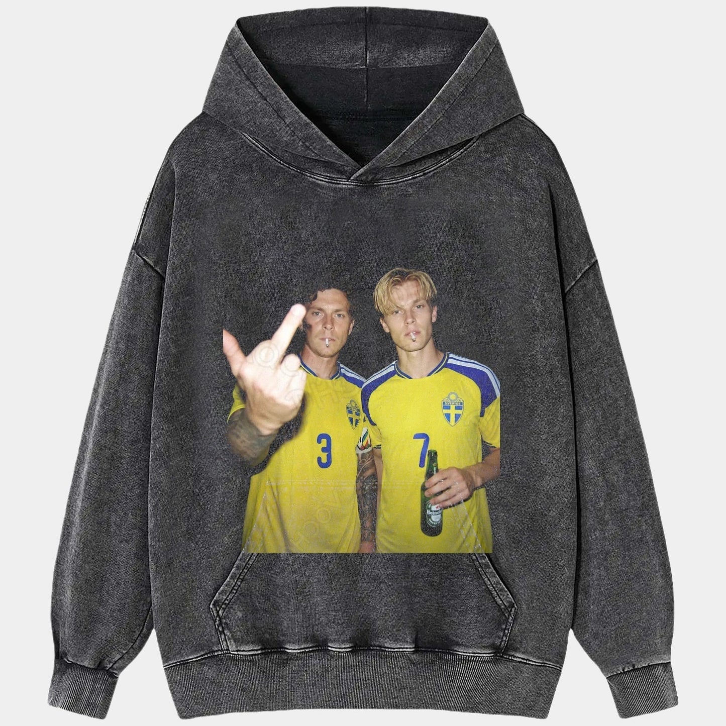 Sweden Football Style Tee 2.8