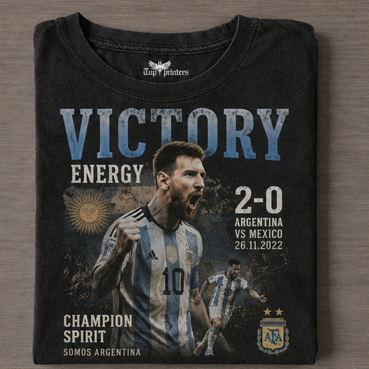 Messi 2026 Vintage TEE