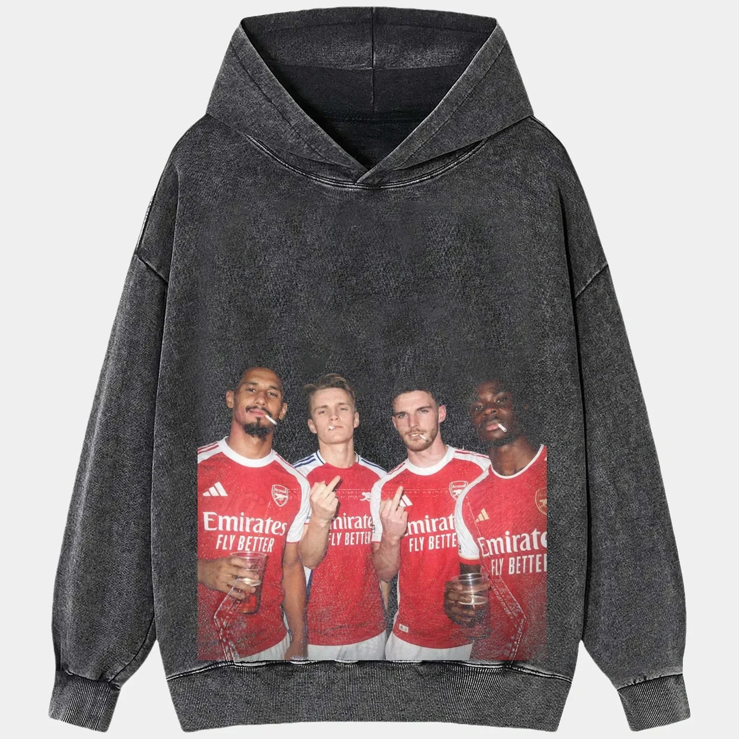 William Saliba & Martin Odegaard & Declan Rice & Bukayo Saka Tee 3.0