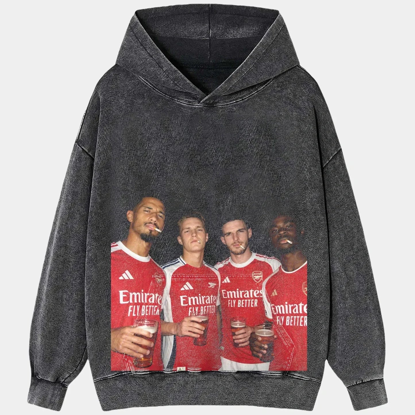 William Saliba & Martin Odegaard & Declan Rice & Bukayo Saka Tee