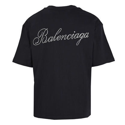 Signature ironing letter short-sleeved T-shirt