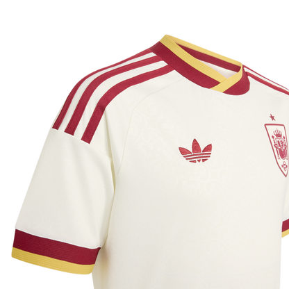 Spain National Team Youth 2026 Away Replica Jersey - White