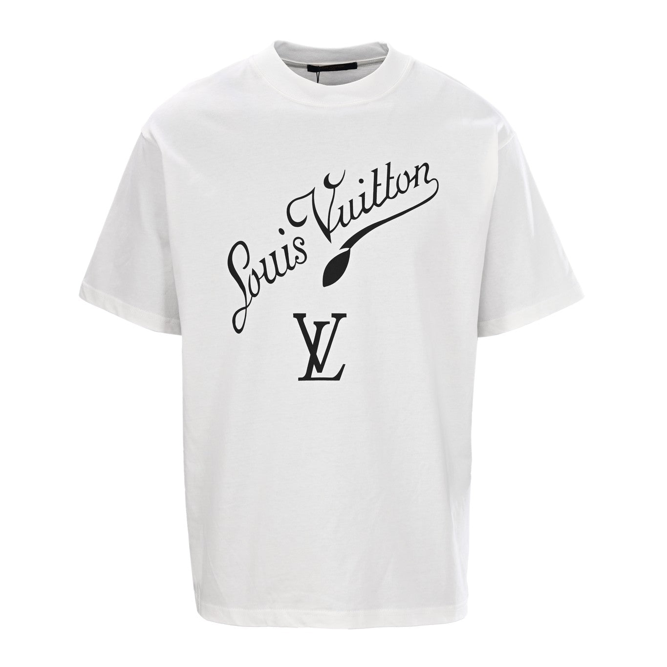 Signature logo printed short-sleeved T-shirt