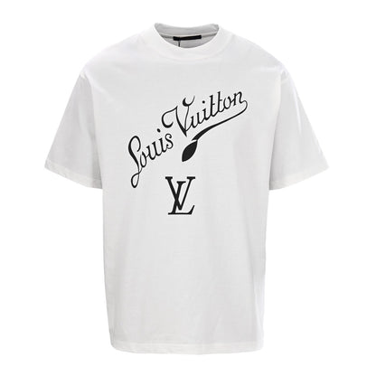 Signature logo printed short-sleeved T-shirt