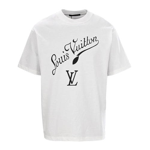 Signature logo printed short-sleeved T-shirt