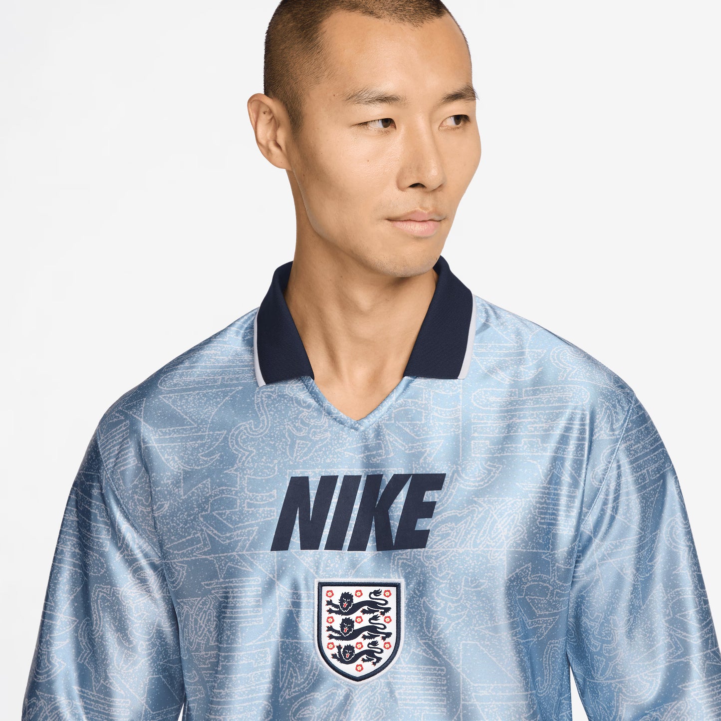 England National Team Dri-FIT Energy Lifestyle Jersey - Blue