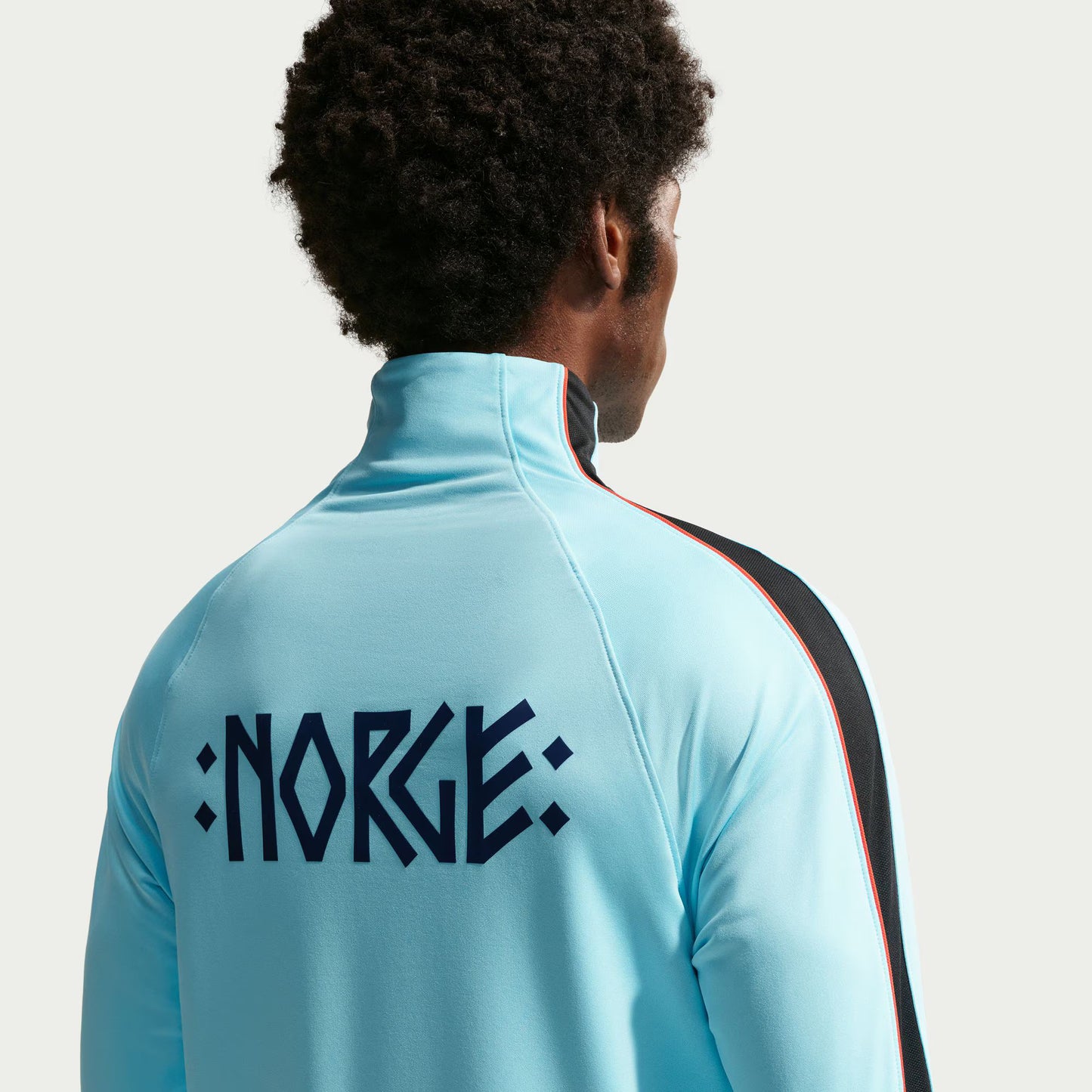 Norway National Team 2026 Strike Dri-FIT Quarter-Zip Drill Top - Blue