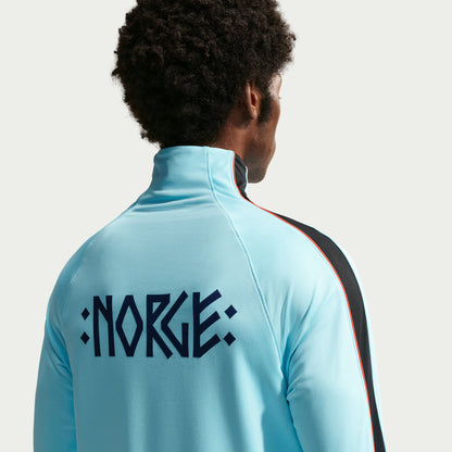 Norway National Team 2026 Strike Dri-FIT Quarter-Zip Drill Top - Blue