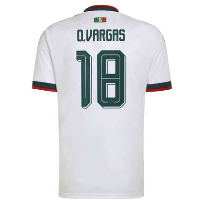 Obed Vargas Mexico National Team 2026  Away Replica Jersey - White