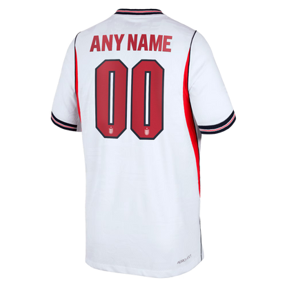 England National Team Youth 2026 Home Match Custom Jersey - White
