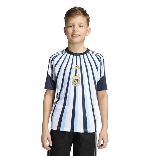 Argentina National Team Youth 2026 Pre-Match Top - White