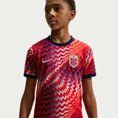 Norway National Team Youth 2026 Pre-Match Top - Red