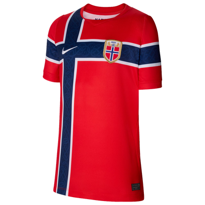 Norway National Team Youth 2026 Home Stadium Replica Jersey - Red