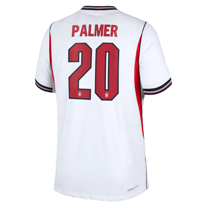 Cole Palmer England National Team 2026 Home Match Jersey - White