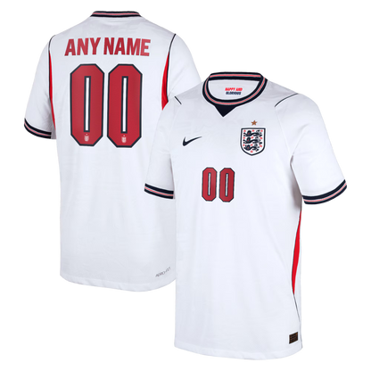 England National Team Youth 2026 Home Match Custom Jersey - White