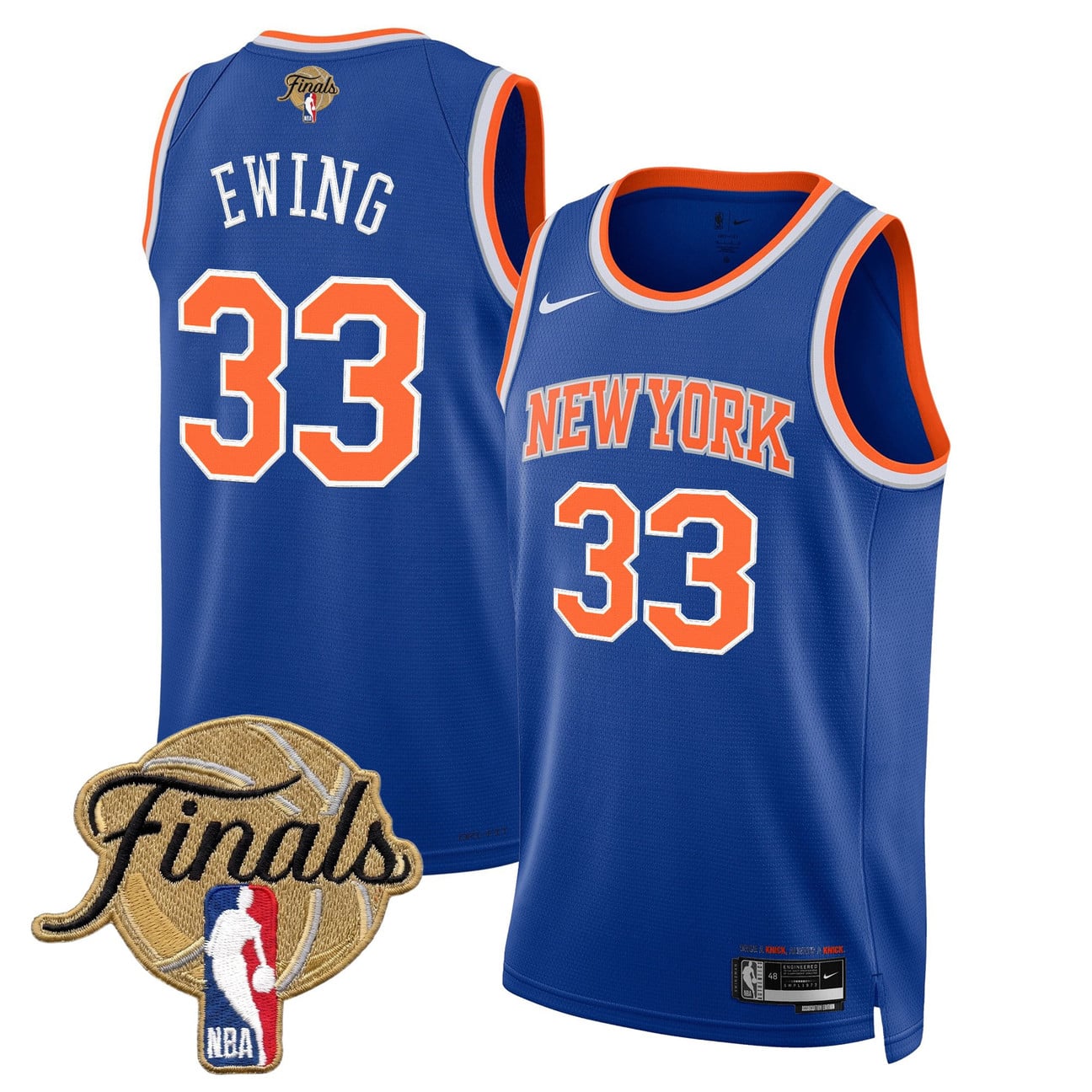 Men's New York Knicks 2026 Finals Swingman Jersey V2 - All Stitched