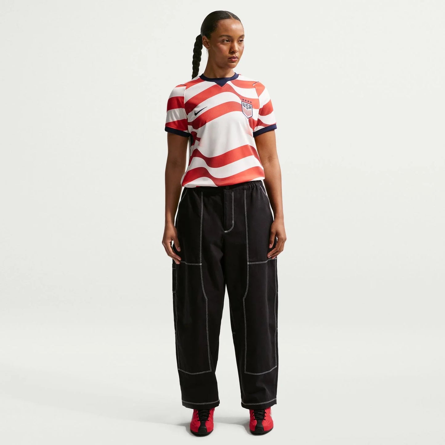 Women's USWNT 2026 Custom Home Stadium Jersey - Stripes