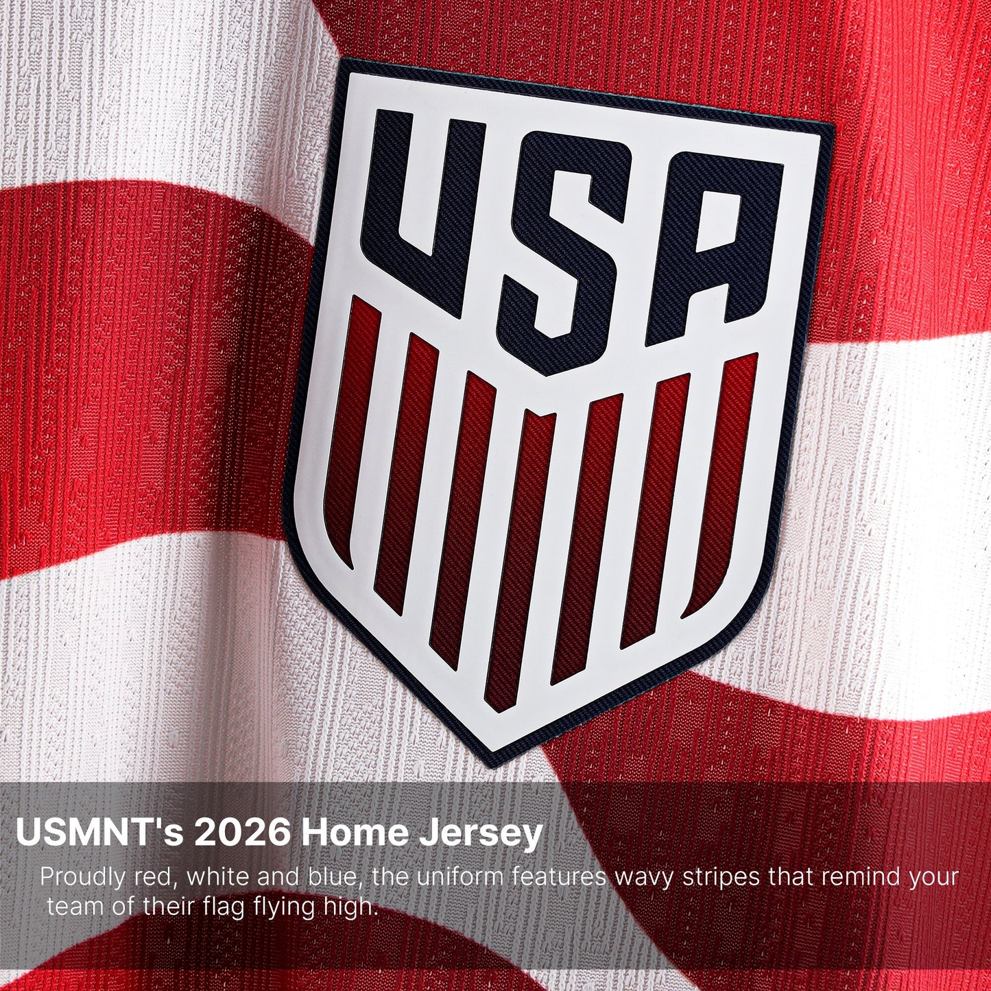 USMNT Youth 2026 Home Match Jersey - White