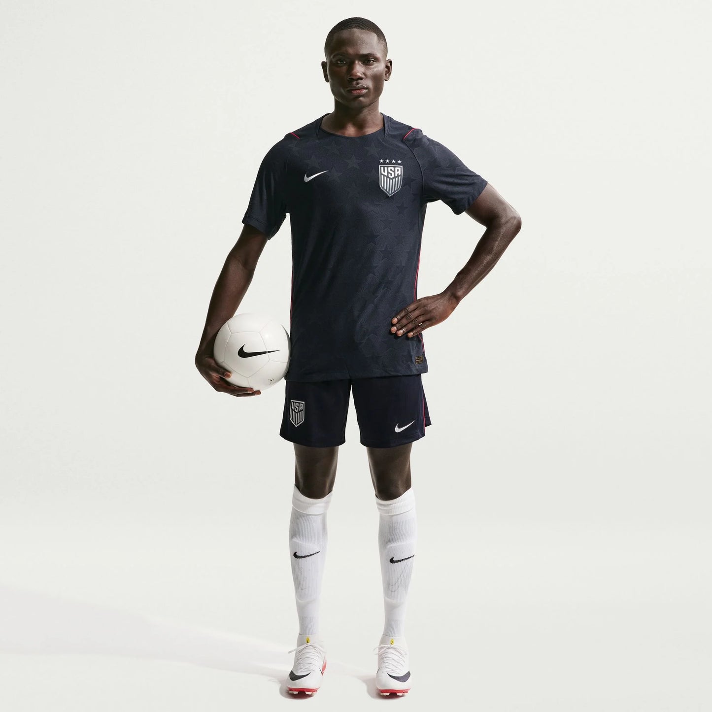 Men's USWNT 2026 Custom Away Match Jersey - Stars