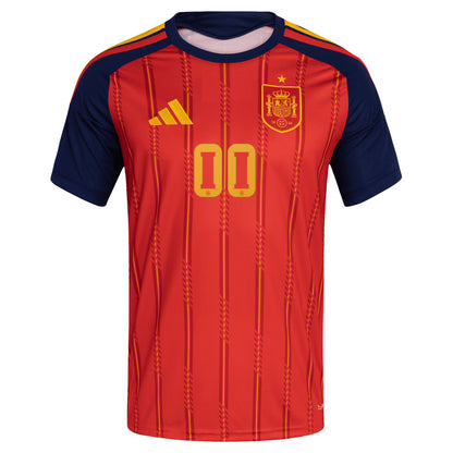 Spain National Team 2026 Home Replica Custom Jersey - Red