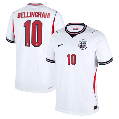 Jude Bellingham England National Team 2026 Home Match Jersey - White