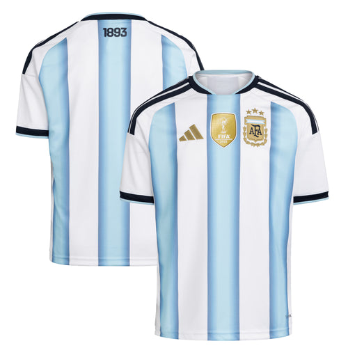Argentina National Team Youth 2026 Home Replica Jersey - White