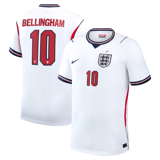 Jude Bellingham England National Team 2026 Home Stadium Replica Jersey - White