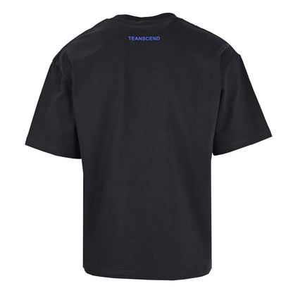 Gothic letter short-sleeved T-shirt
