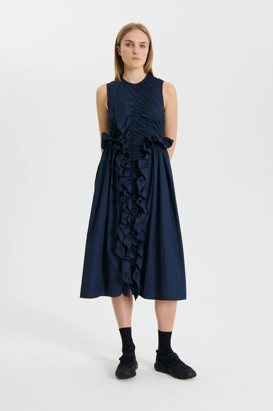 OLE | DRESS COTTON NAVY