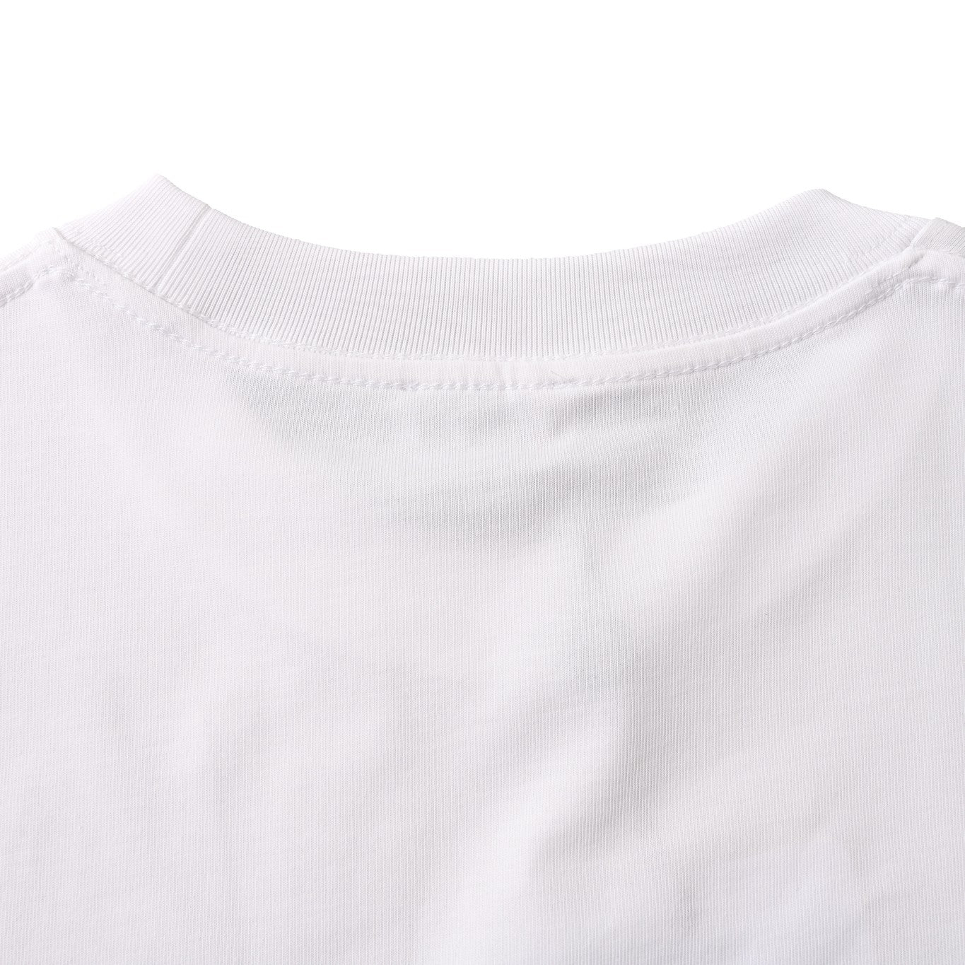 Chest glue logo printed short-sleeved T-shirt