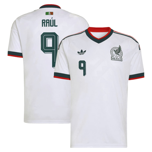 Raúl Jiménez Mexico National Team 2026  Away Replica Jersey - White