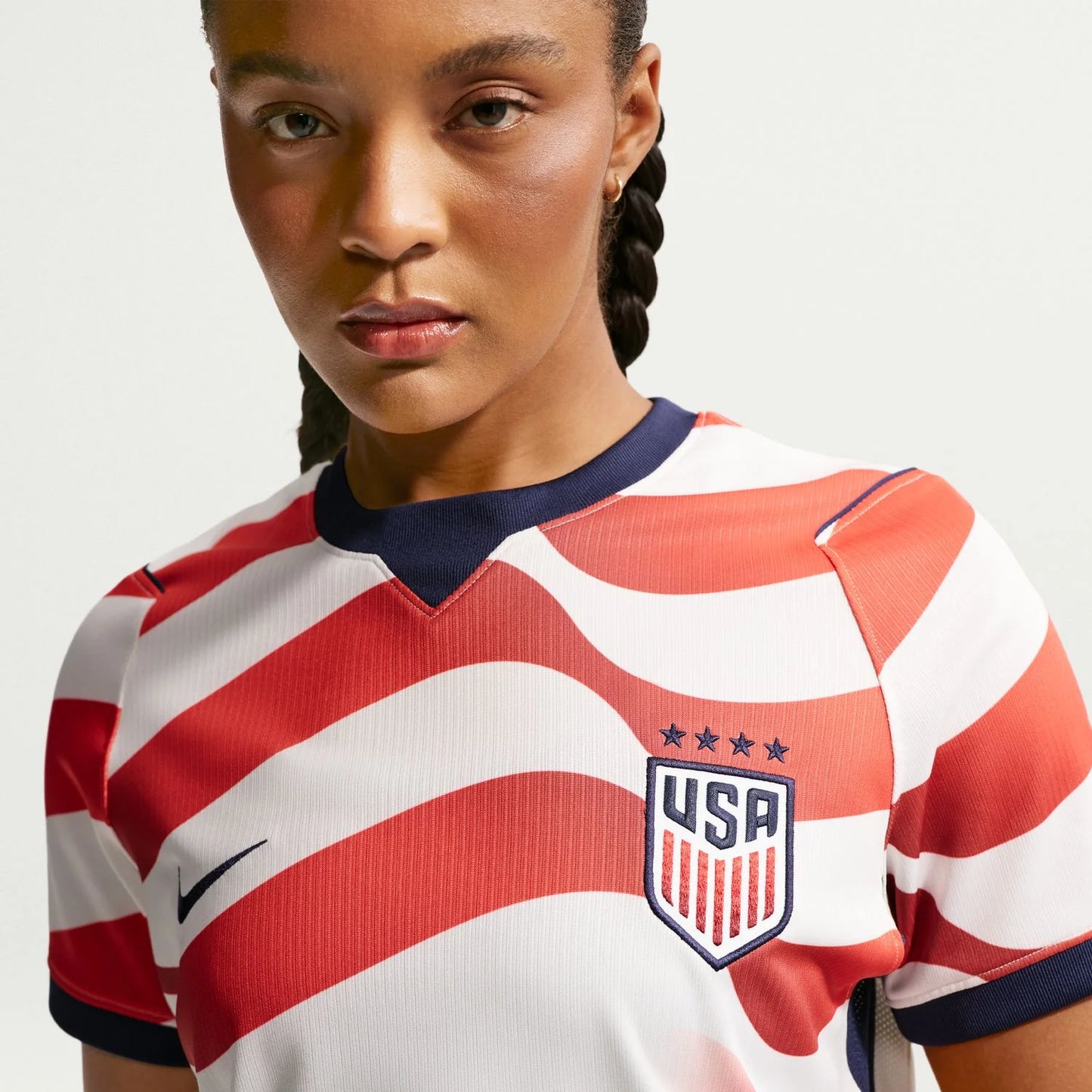 Women's USWNT 2026 Custom Home Stadium Jersey - Stripes